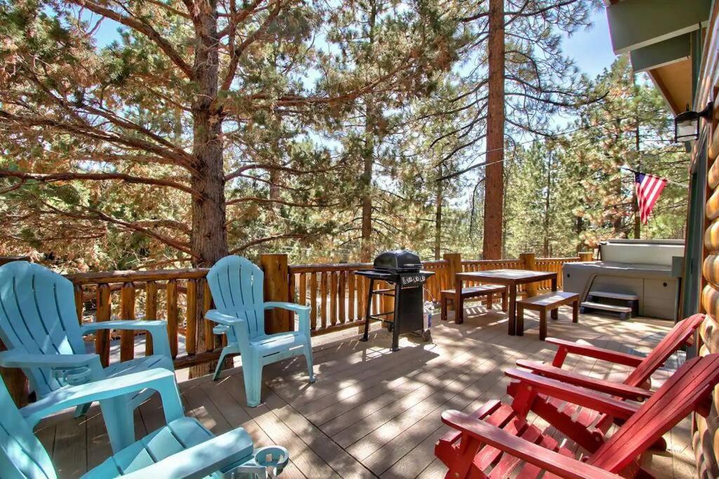 Chalet Monterey W/Hot Tub - Big Decks/Bbq Villa Big Bear Lake Exterior foto
